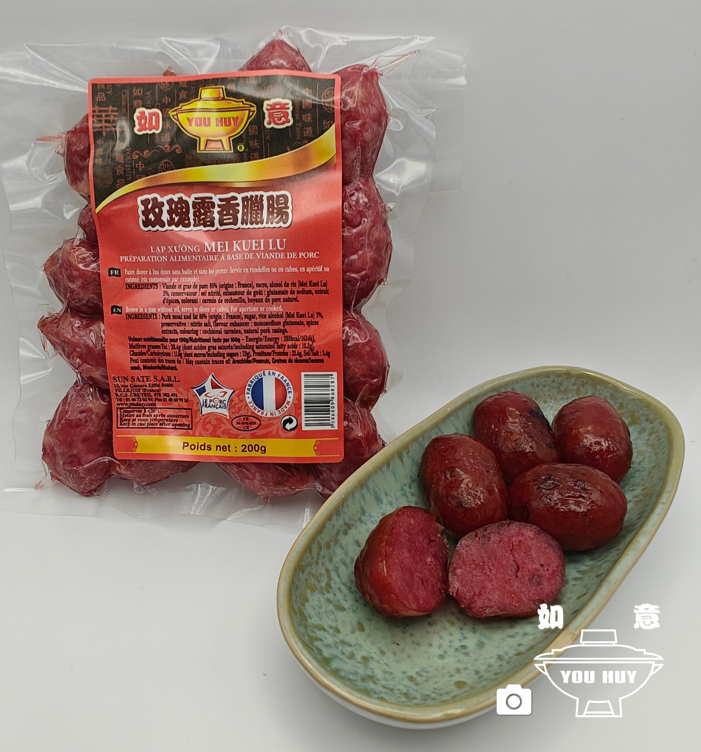 Saucisses au Meikueilu 200g