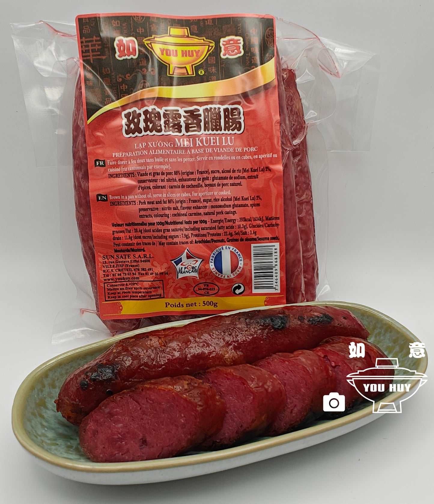 Saucisses au Meikueilu 500g